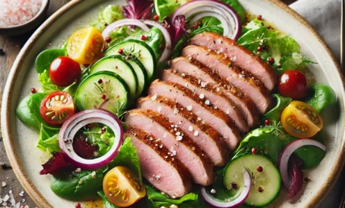 Keto Duck Breast Salad