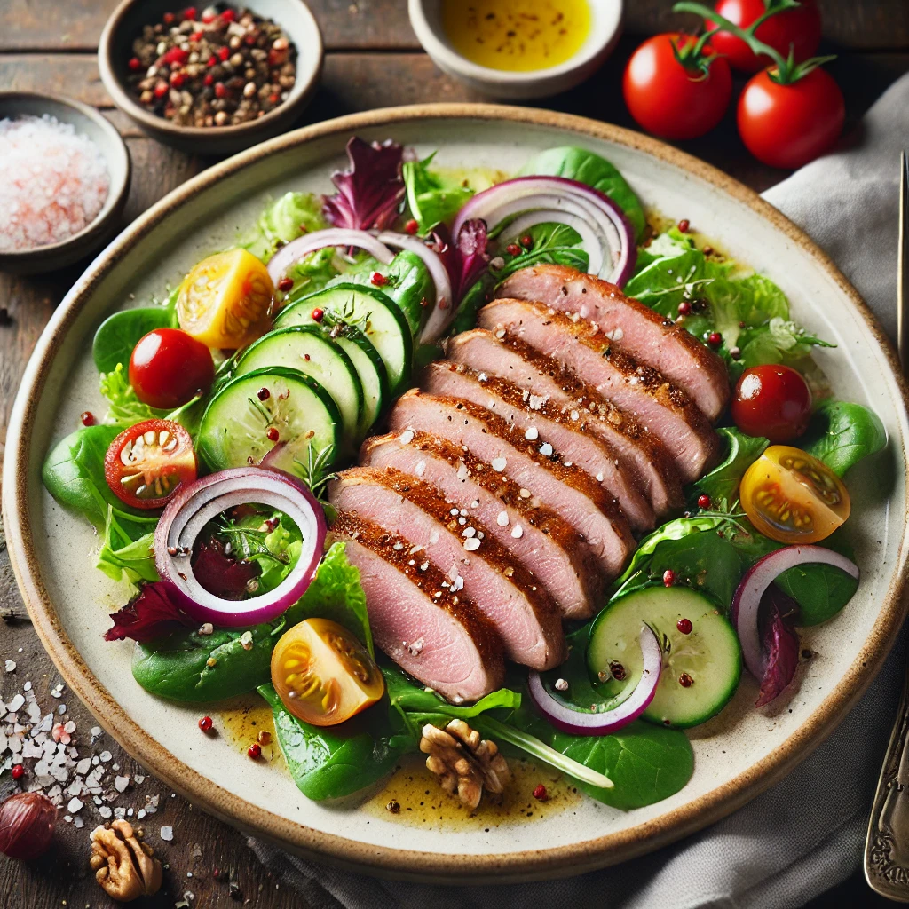 Keto Duck Breast Salad