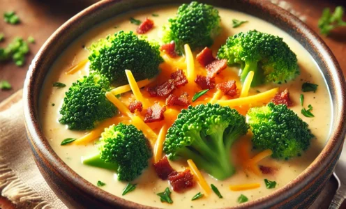 Keto Broccoli and Cheese Soup