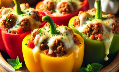 Keto Stuffed Bell Peppers